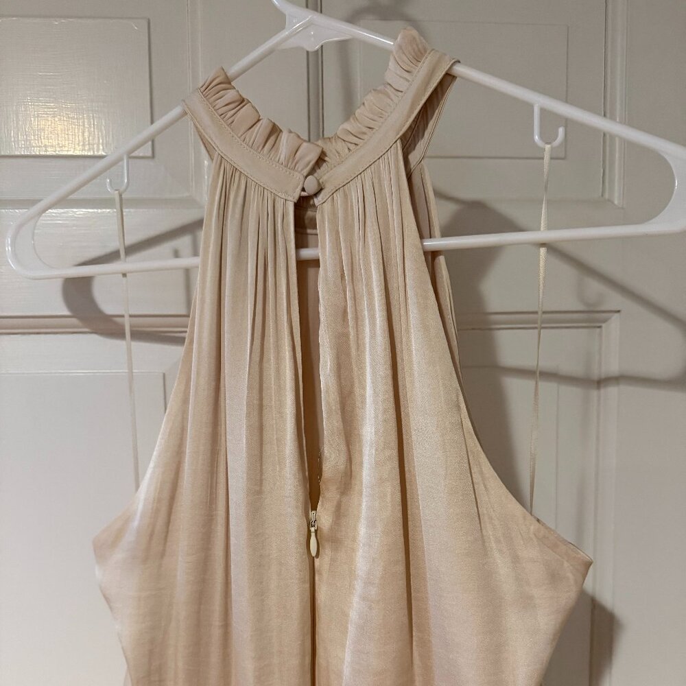 Banana Republic Maxi Dress in Cream